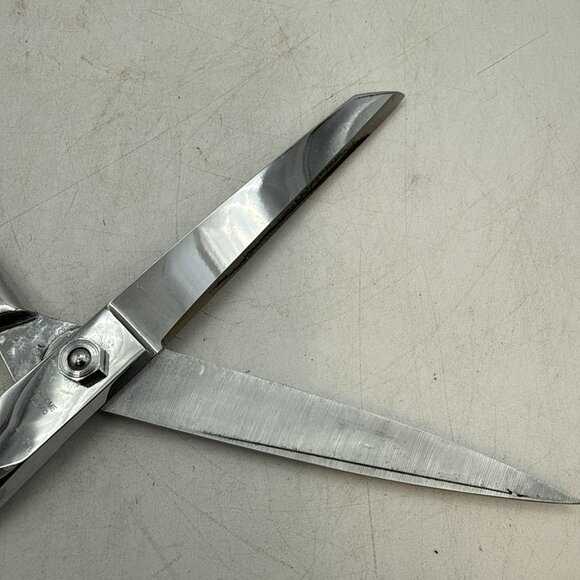 Gingher Scissors Dressmaker's Shear Chrome Right Handed 7 And 8 1/2 Inch - Picture 7 of 14